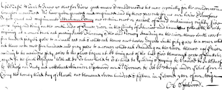 John Remy Virginia My Huguenot Ancestors settle at Manakintown – the Dupuy, Le Villain ...