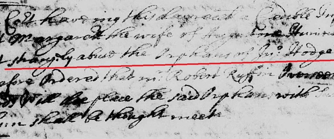 Bad Behavior In Surry County: Margaret (——–) Cooper Hodge Hunnicutt (c.1655-1718) of Surry County, Virginia – my 8x great&nbsp;grandmother